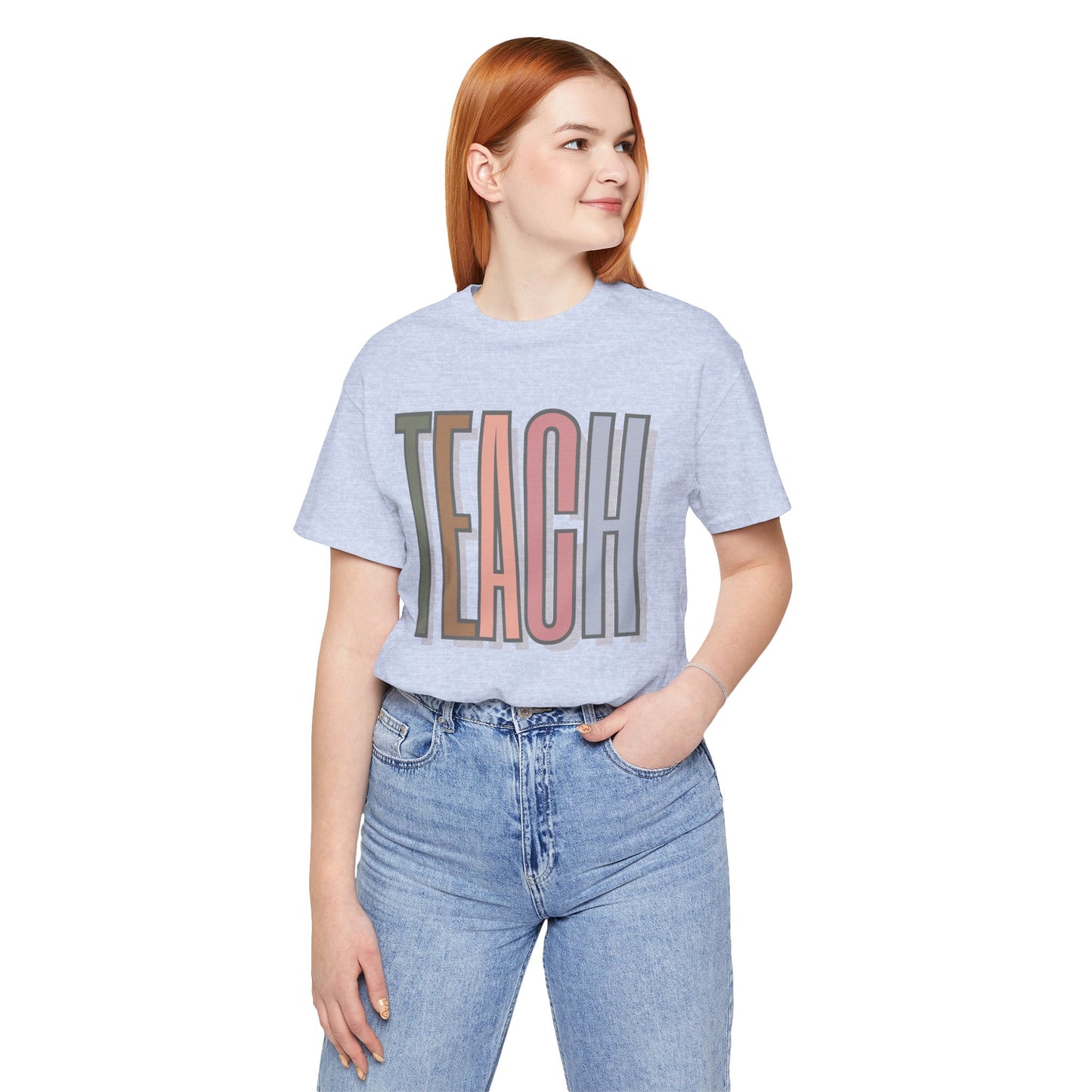 Neutral "TEACH" Tee