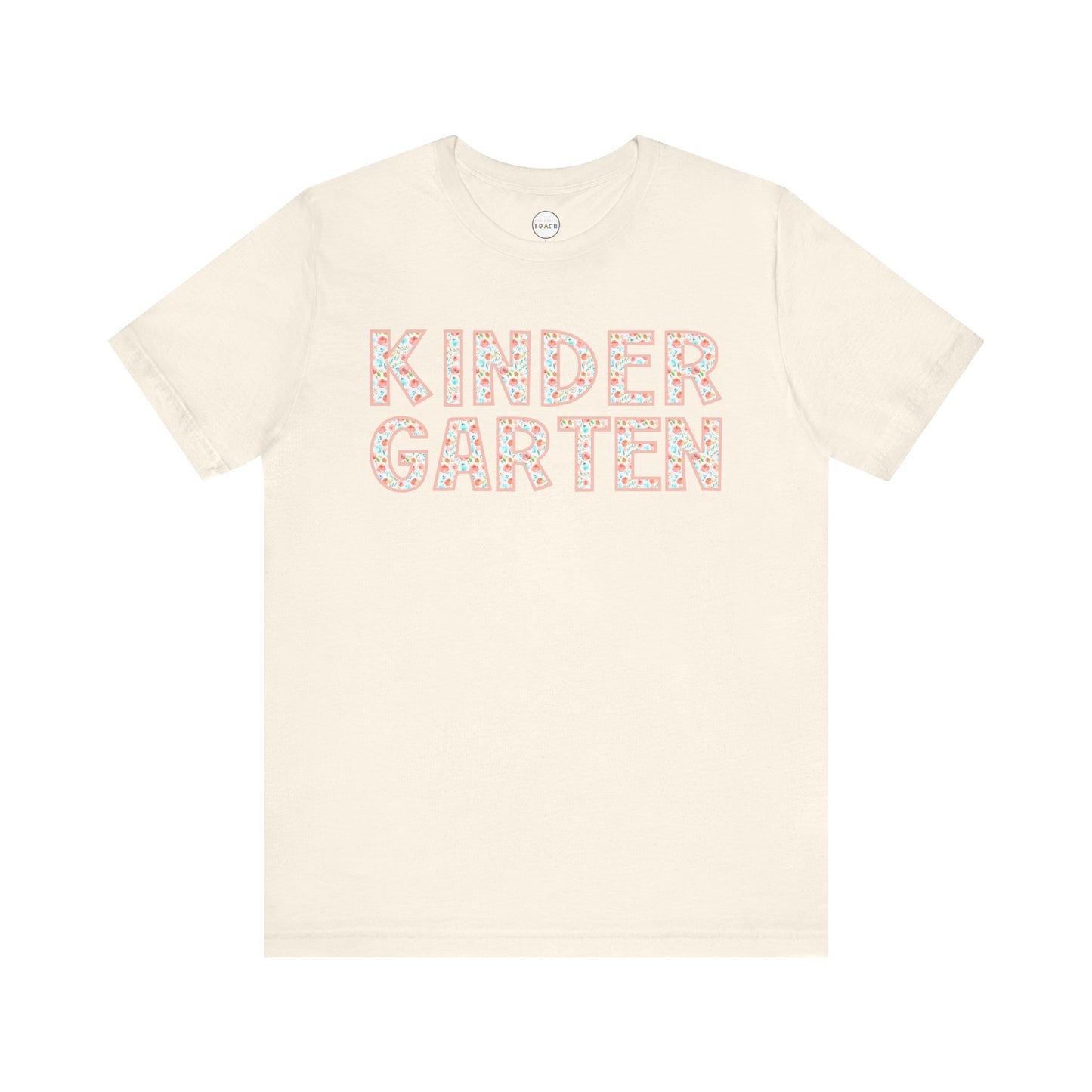Floral Grade Level Tee - Kindergarten