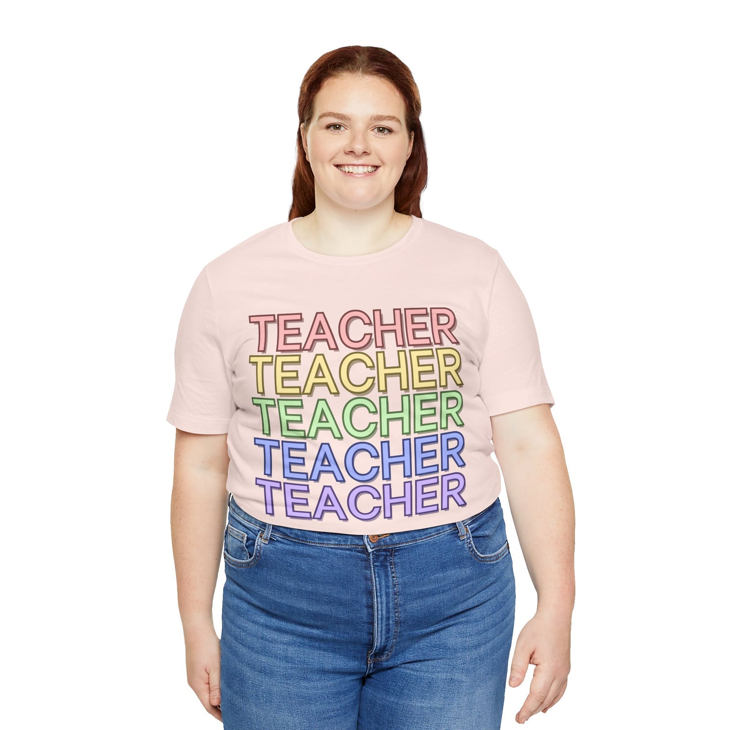 Rainbow Teacher Tee