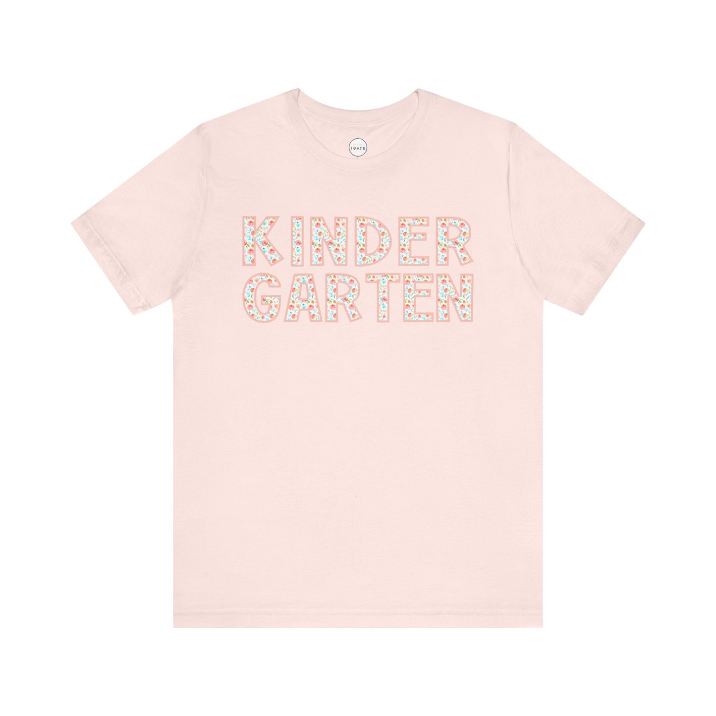 Floral Grade Level Tee - Kindergarten