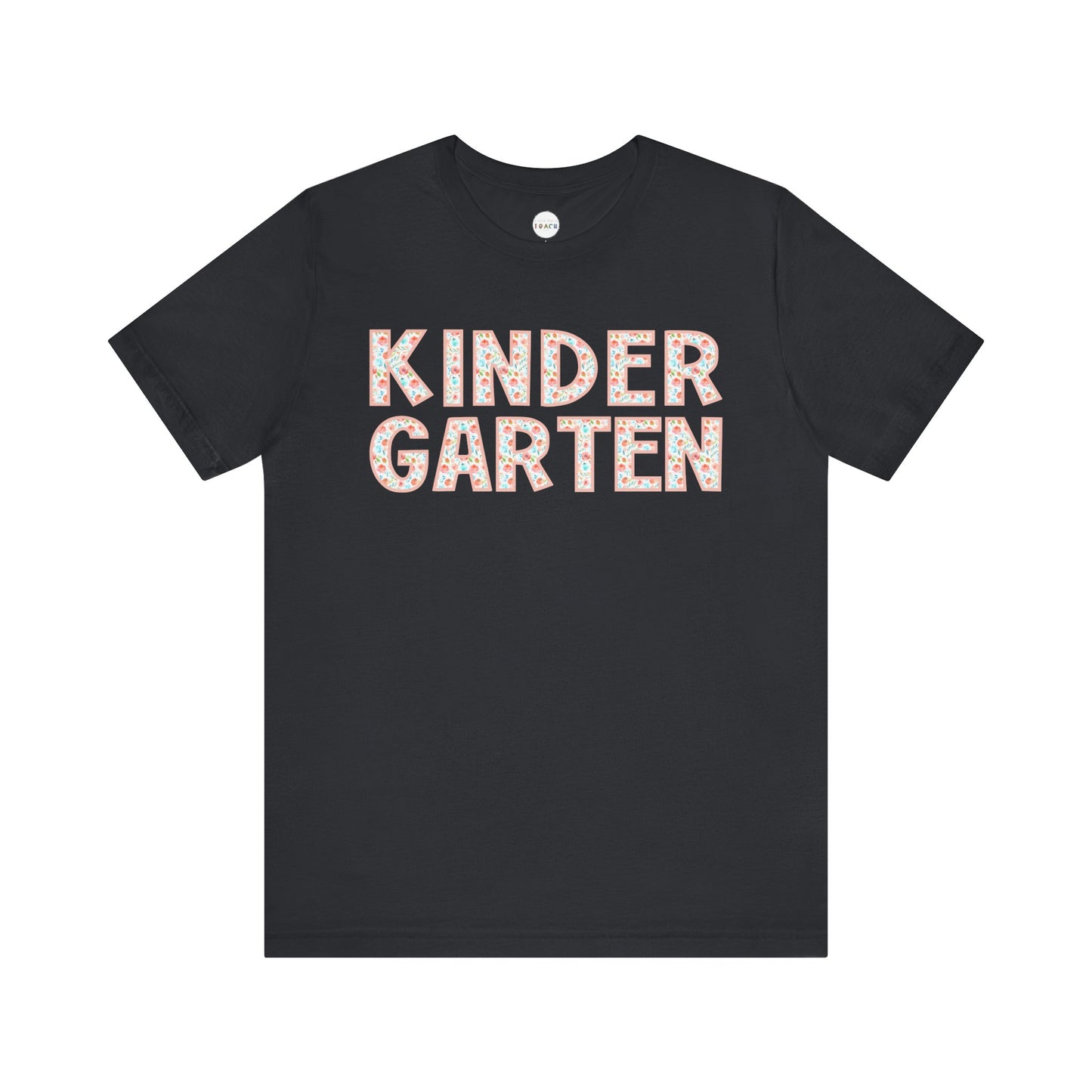 Floral Grade Level Tee - Kindergarten