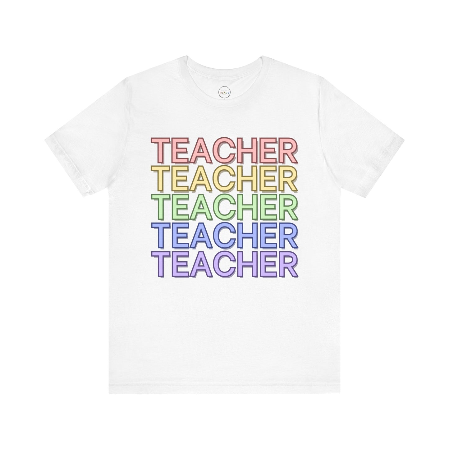 Rainbow Teacher Tee