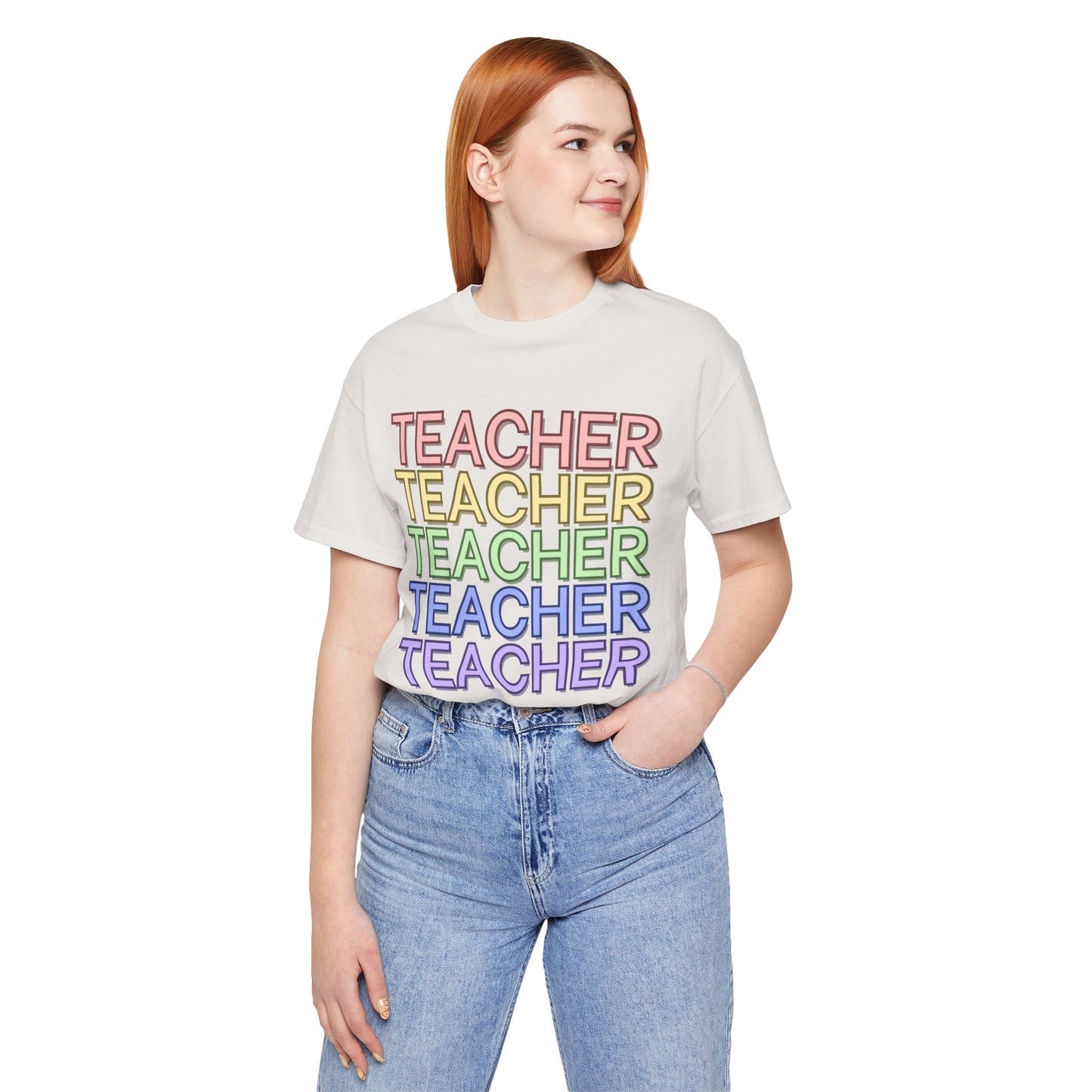 Rainbow Teacher Tee