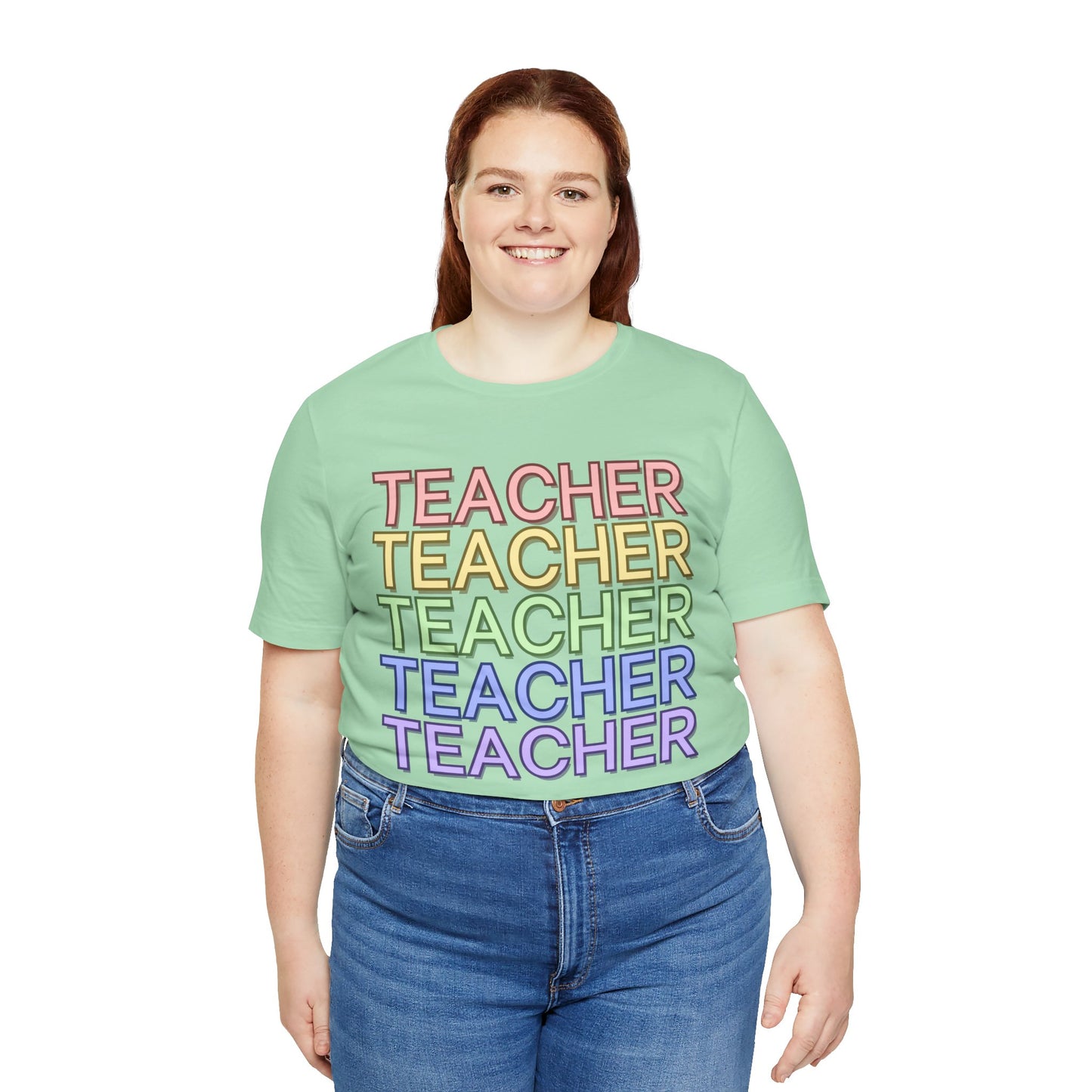 Rainbow Teacher Tee