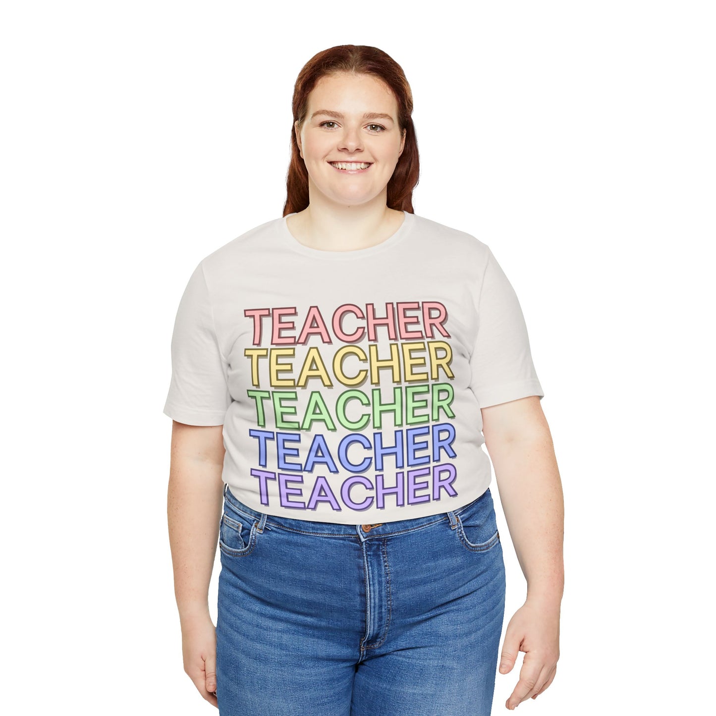 Rainbow Teacher Tee