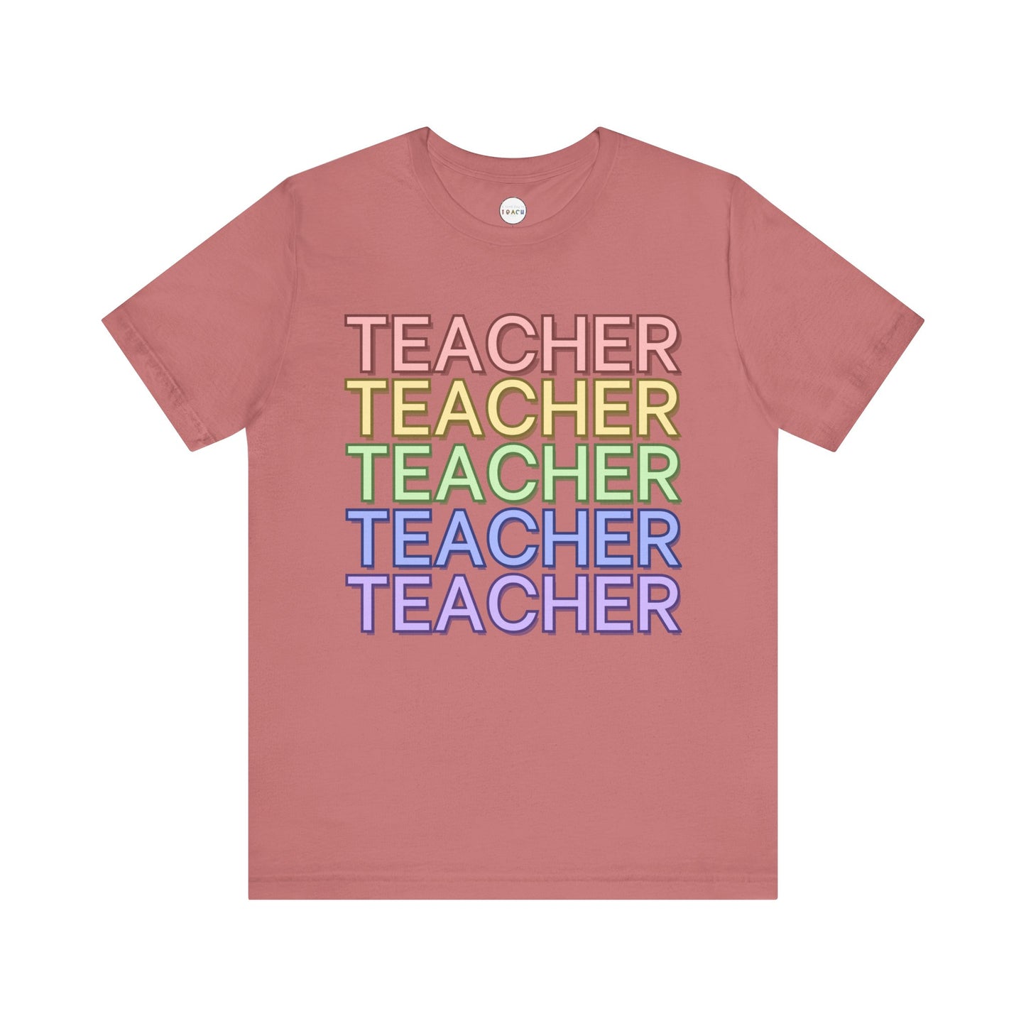 Rainbow Teacher Tee