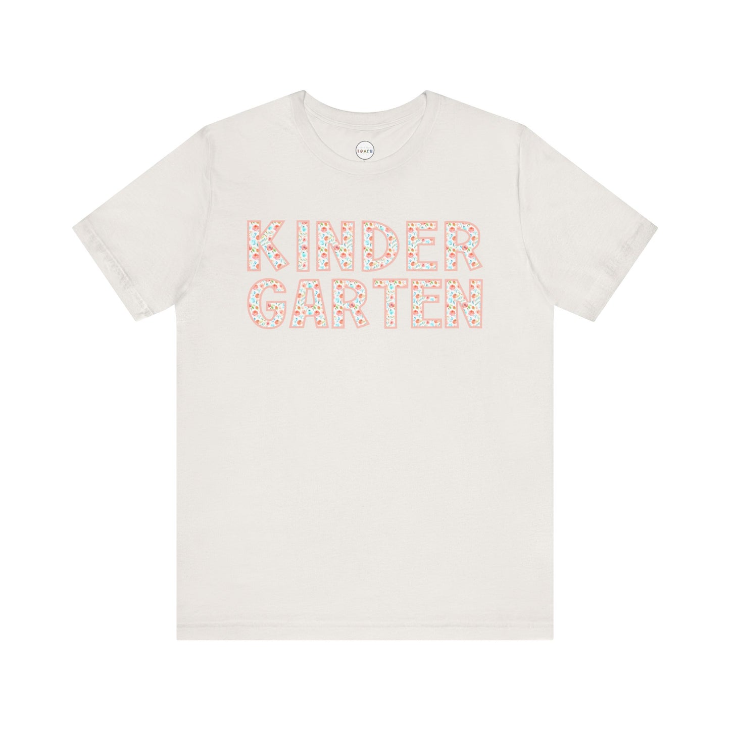 Floral Grade Level Tee - Kindergarten