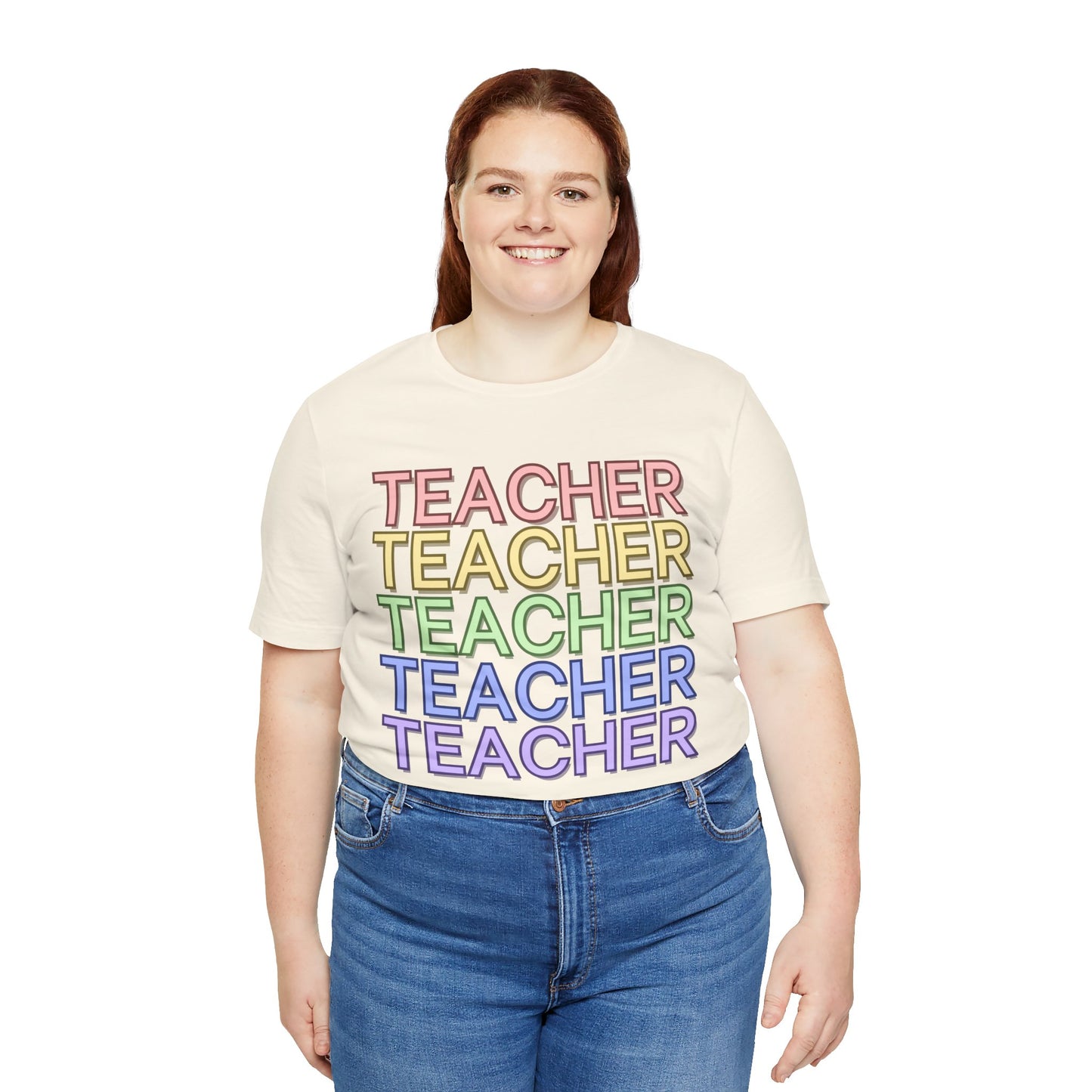 Rainbow Teacher Tee