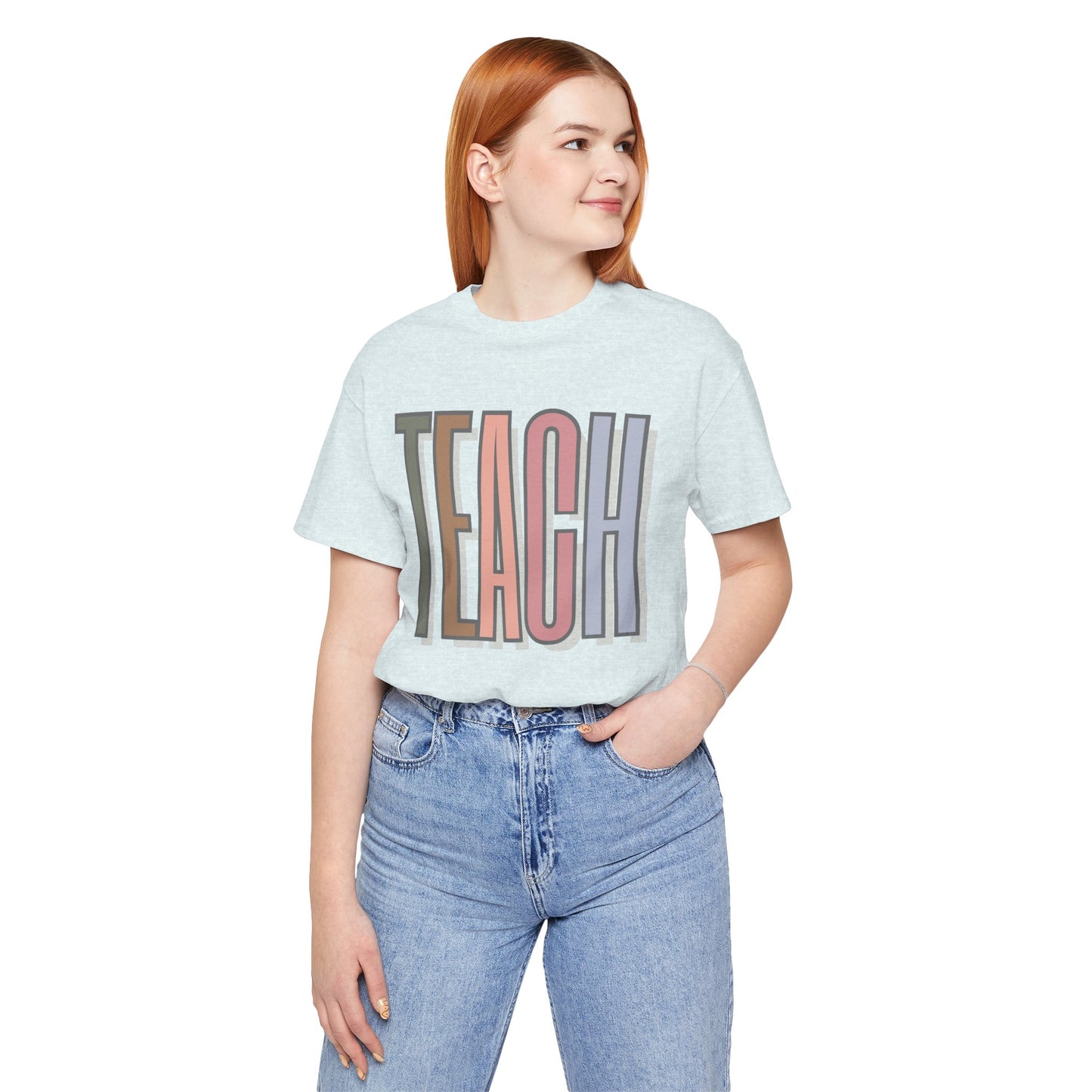 Neutral "TEACH" Tee