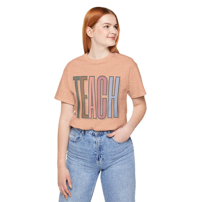 Neutral "TEACH" Tee