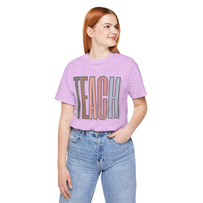 Neutral "TEACH" Tee