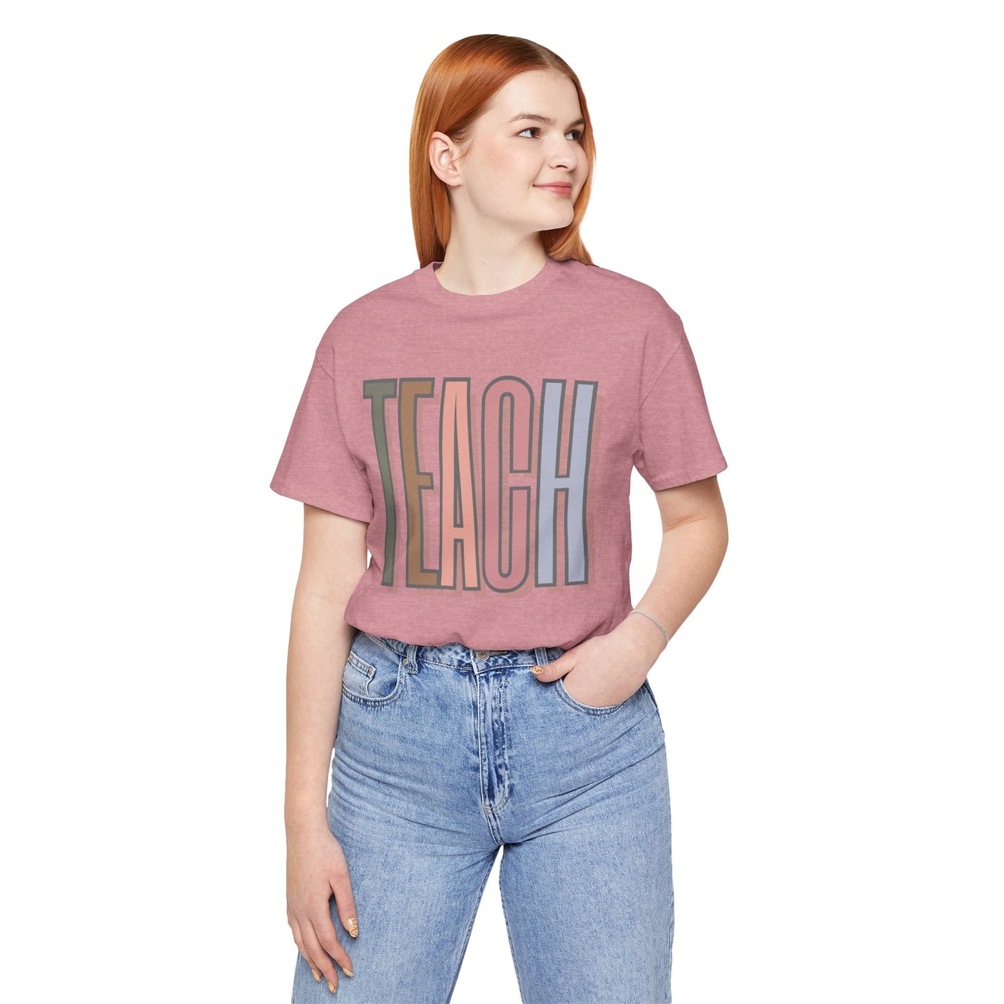 Neutral "TEACH" Tee