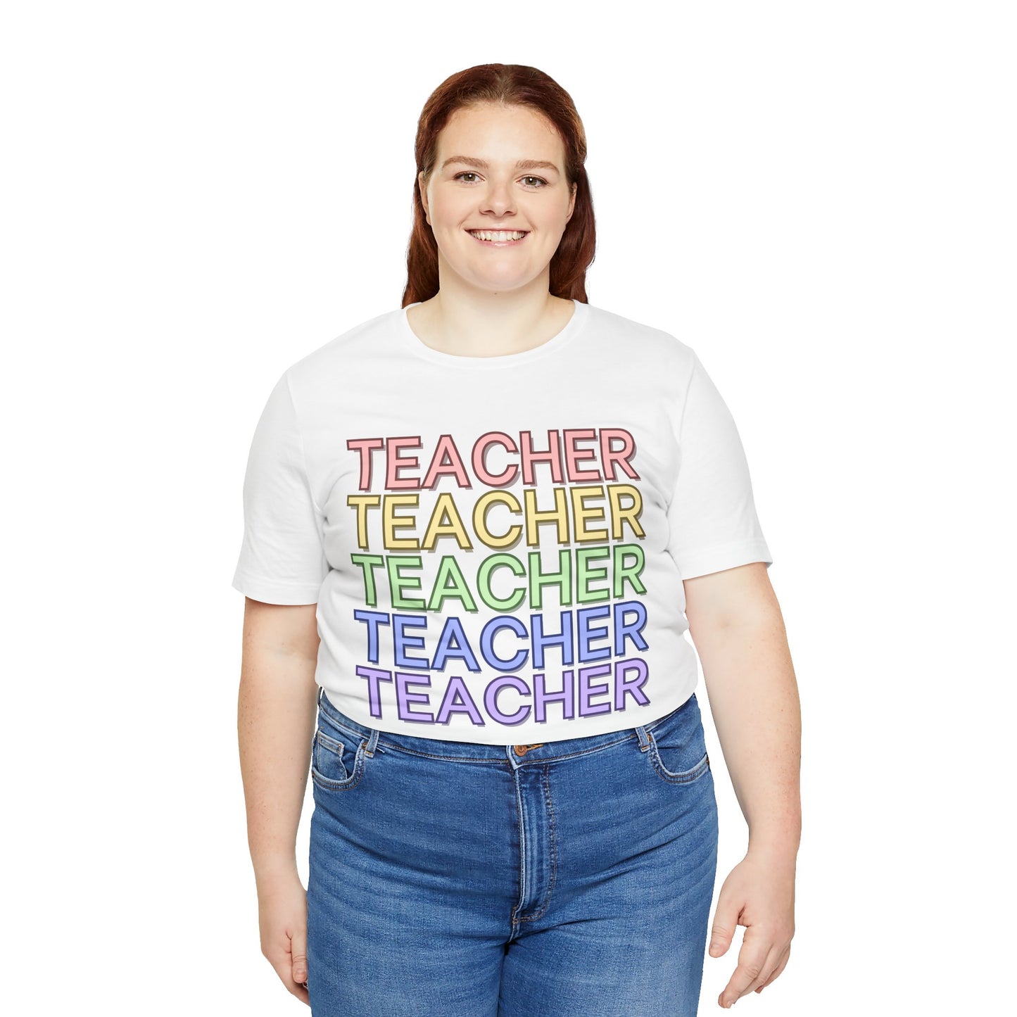 Rainbow Teacher Tee