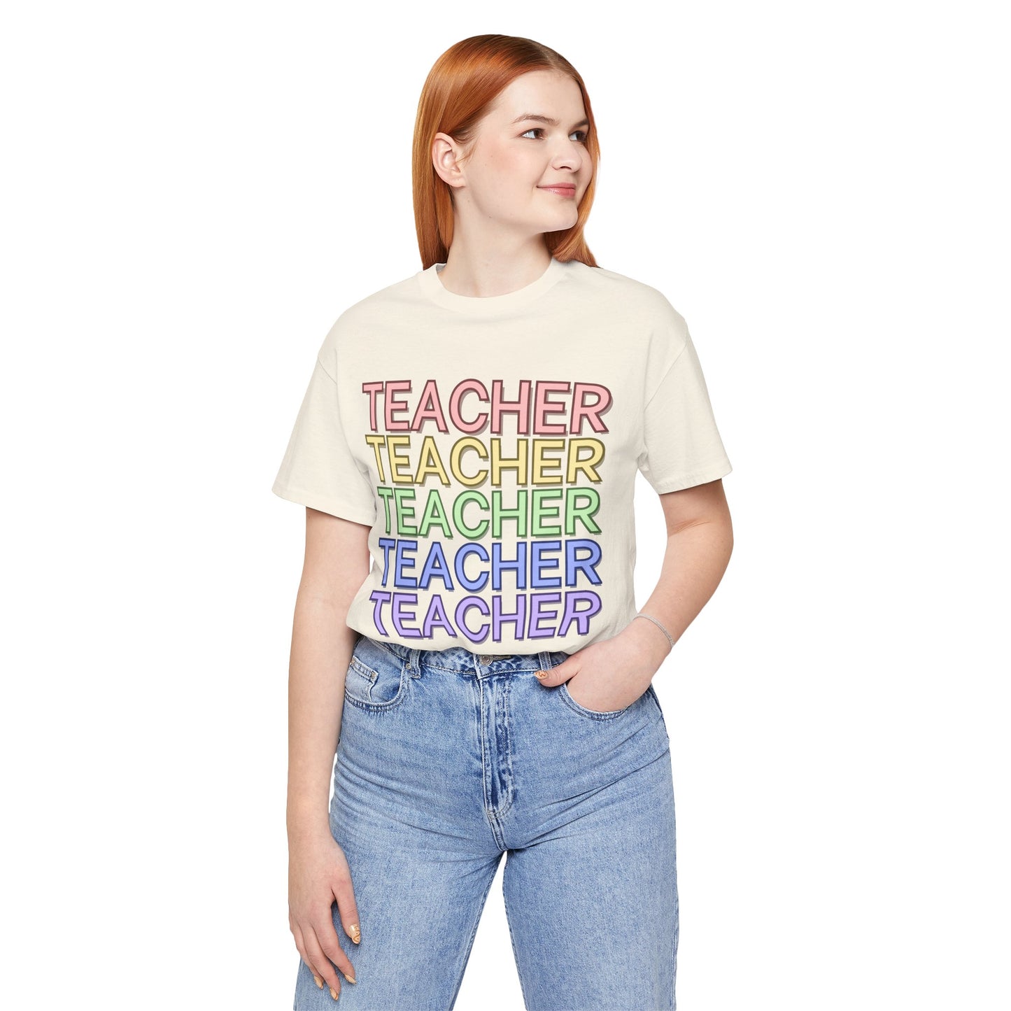 Rainbow Teacher Tee
