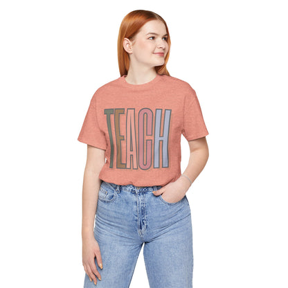 Neutral "TEACH" Tee